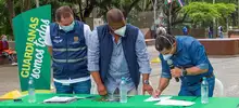 Seguridad y control para mejorar y recuperar el Bulevar de la Avenida Colombia