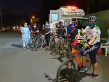 Inició toma de pruebas PCR gratuitas para ciclistas que usan las Rutas D’ Vida