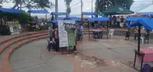 Mercado campesino en la Loma de la Cruz, 7 de noviembre 