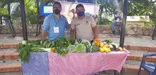 Mercado campesino en la Loma de la Cruz, 7 de noviembre 