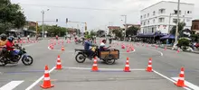 Con piloto, Cali  prueba intervención integral de seguridad vial en la calle 72W con carrera 28D
