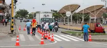 Con piloto, Cali  prueba intervención integral de seguridad vial en la calle 72W con carrera 28D