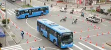 Con piloto, Cali  prueba intervención integral de seguridad vial en la calle 72W con carrera 28D