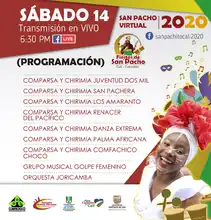 Secretaría de Cultura apoya ‘San Pachito virtual’ en Cali