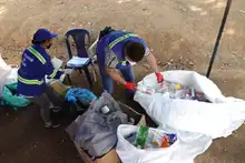 186 kilos de material reciclable durante ‘Reciclatón’ en Brisas de los Álamos