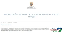 Agéndate el viernes para el conversatorio sobre andragogía