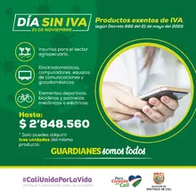 Con responsabilidad se puede dinamizar la economía en el ‘Día sin IVA’