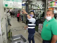 Salud Pública inspecciona protocolos de bioseguridad en establecimientos comerciales en el día sin IVA