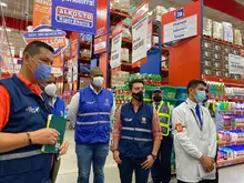 50 equipos se salud y seguridad y 17 puntos de movilidad inspeccionan el día sin IVA.