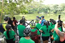 Caleños disfrutaron del Ciclo-recorrido de educación ambiental, por los humedales del sur