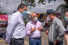 La delegación de Panam Sports revisa los distintos escenarios que serán la ‘casa’ de 3.500 atletas durante los I Juegos Panamericanos Junior Cali-Valle 2021