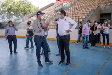 La delegación de Panam Sports revisa los distintos escenarios que serán la ‘casa’ de 3.500 atletas durante los I Juegos Panamericanos Junior Cali-Valle 2021