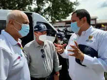 La delegación de Panam Sports revisa los distintos escenarios que serán la ‘casa’ de 3.500 atletas durante los I Juegos Panamericanos Junior Cali-Valle 2021