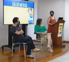 Secretaría de Salud dio inicio la semana de la Salud Mental.