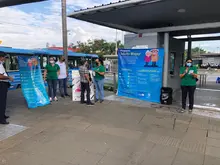 El Centro de atención a las Personas Mayores, se toma las Estaciones del MIO