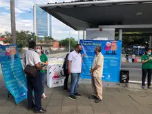 El Centro de atención a las Personas Mayores, se toma las Estaciones del MIO