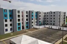 Nos trajeron a un paraíso sostienen primeros beneficiarios del Plan Jarillón al recibir sus apartamentos en Alamadina 