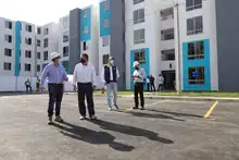 Nos trajeron a un paraíso sostienen primeros beneficiarios del Plan Jarillón al recibir sus apartamentos en Alamadina 