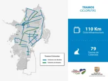 La ciclo-infraestructura es una realidad para los caleños.