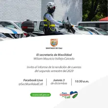 Invitación segunda rendición de cuentas 