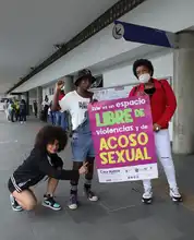 En el MIO se lanzó campaña contra el acoso sexual callejero