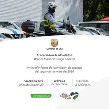 Invitación segunda rendición de cuentas 