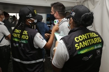 Se realizaron pruebas y tamizajes al personal del alumbrado navideño