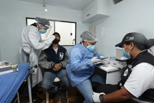 Se realizaron pruebas y tamizajes al personal del alumbrado navideño