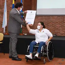 Exaltación  a integrantes de  los Comités Locales de Discapacidad