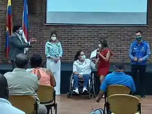 Exaltación  a integrantes de  los Comités Locales de Discapacidad
