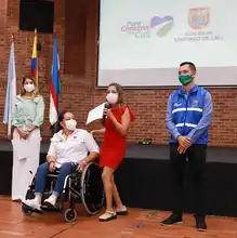 Exaltación  a integrantes de  los Comités Locales de Discapacidad