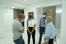 Secretaria de Salud inspeccionó ejecución de obras en la IPS Obrero