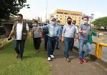 Inicia intervención, recuperación y embellecimiento en Bulevar del Río