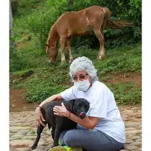 Realizan seguimiento a recuperación de animales rescatados de criadero ilegal