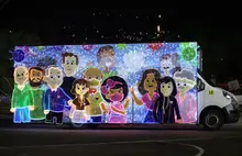 El alumbrado navideño ya rueda por las calles de la Sultana del Valle
