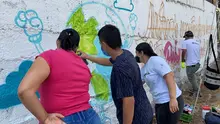 Con mensajes de cultura ciudadana, Graficalia transforma espacios de la Comuna 18