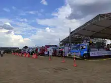 Por Cali rueda una caravana navideña con bioseguridad incluida