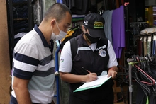 Ventas estacionarias y ambulantes del centro fueron sensibilizadas en prevención del Covid