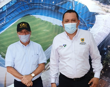 “La Alcaldía y la Secretaría del Deporte de Cali están haciendo del Pascual Guerrero un templo del deporte”: Tulio Gómez.