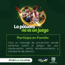 Secretaría de Salud lanza concurso ¡La pólvora no es un Juego!