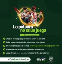 Secretaría de Salud lanza concurso ¡La pólvora no es un Juego!