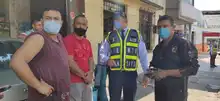 Sensibilización vial los comerciantes de la calle octava, para proyecto de ciclo infraestructura
