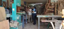 Sensibilización vial los comerciantes de la calle octava, para proyecto de ciclo infraestructura