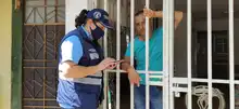 Sensibilización vial los comerciantes de la calle octava, para proyecto de ciclo infraestructura
