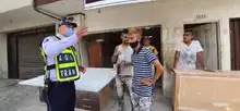 Sensibilización vial los comerciantes de la calle octava, para proyecto de ciclo infraestructura