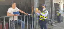 Sensibilización vial los comerciantes de la calle octava, para proyecto de ciclo infraestructura