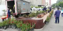 La Administración del Puro Corazón adelanta obras de mantenimiento y adecuación del Bulevar de la Avenida Colombia