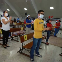 Alcaldía llevó virtualmente y por televisión, el primer día de Novena de Aguinaldos a los caleños