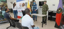 Jóvenes caleños obtuvieron libreta militar, gracias a alianzas entre Administración Municipal y Ejército Nacional 