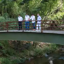 Carlos Salazar hace recorrido por la ribera del Río Cali en compañía de Personería y Zoológico de Cali